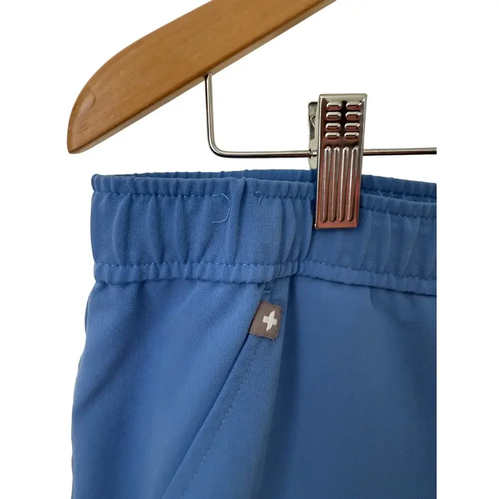 Figs Ceil Blue Men's Tansen Jogger Scrub Pants Large Scrub Casual Nurse Hospital